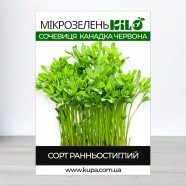 Семена микрозелень Чечевица "Канадка", красная, 0,1кг